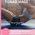 Träningsprogram tonas mage