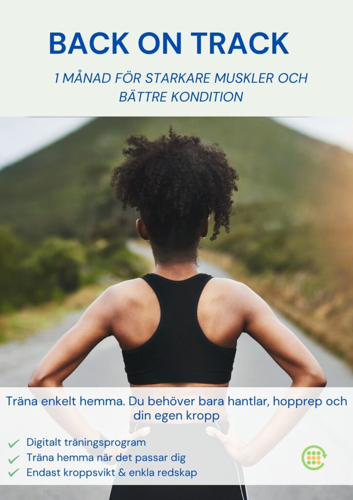 Person i träningskläder med ryggen mot kameran, redo att träna utomhus – symboliserar nystart och hemmaträning med kroppsvikt.